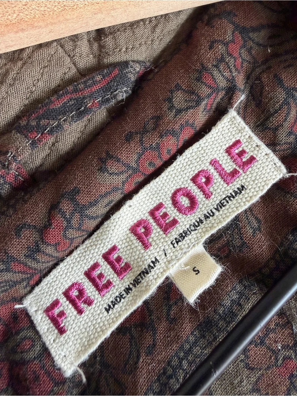 Free People Rumors Blazer Jacket Olive Green Double Gauze Cotton Oversized S